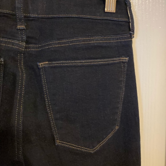 Gap Perfect Boot Jeans Dark Indigo Stretch 25S - Picture 3 of 6